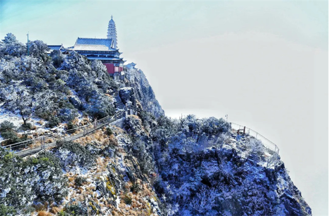 冬季在大理，看美麗的冰雪世界